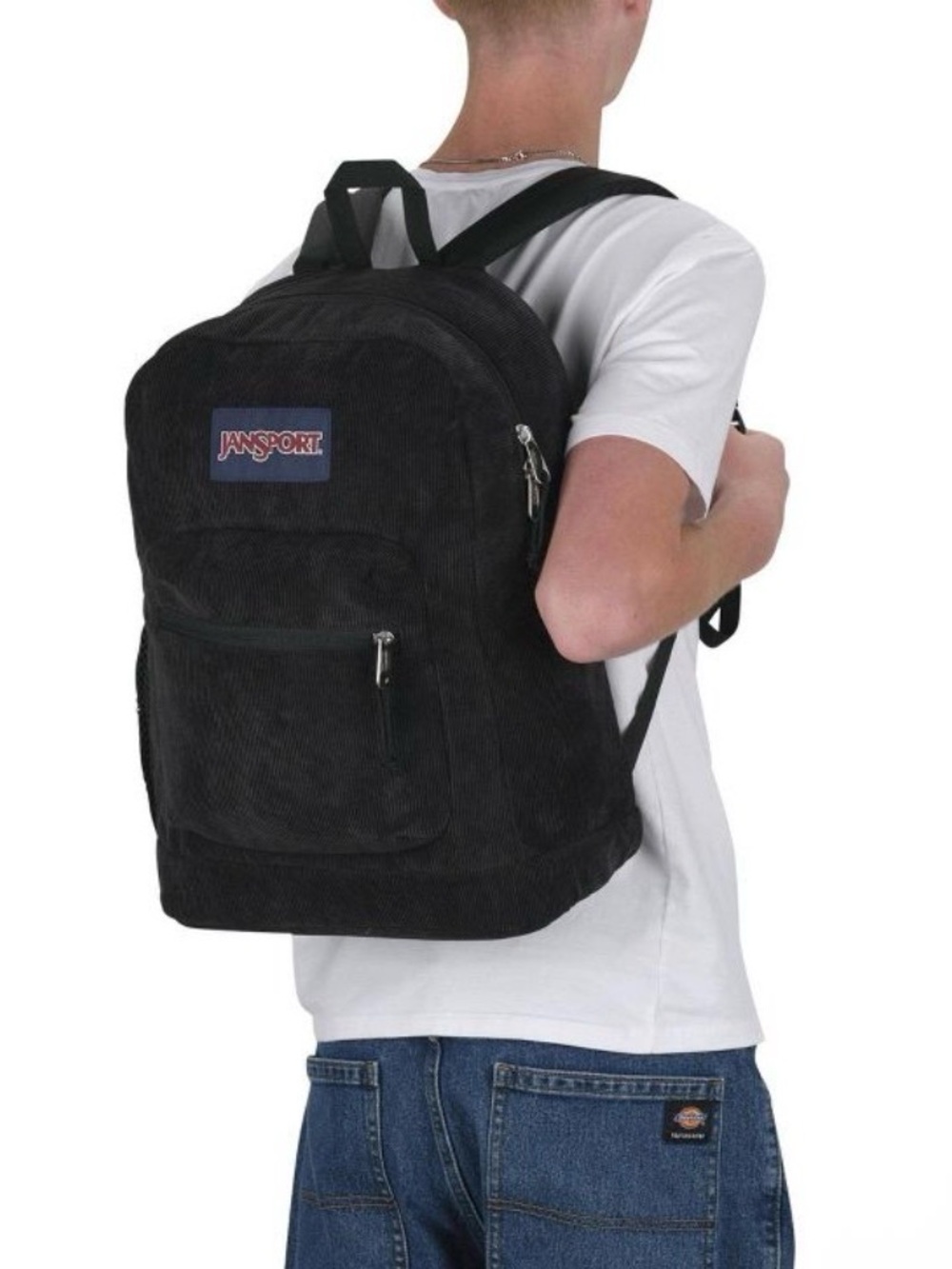 JanSport Cross Town Corduroy 17" Backpack
Black
Fits 15" Laptop
New with Tags - Picture 5 of 9